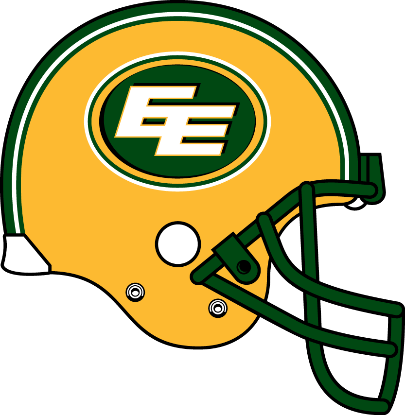 edmonton eskimos 1996-pres helmet logo t shirt iron on transfers